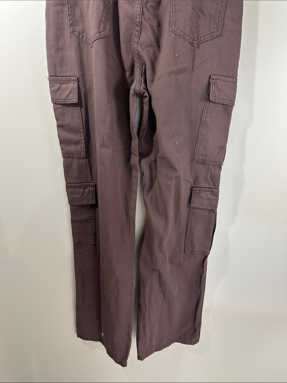 Woman’s Brown Cargo Pants - Durable Utility Style - Picture 5 of 6